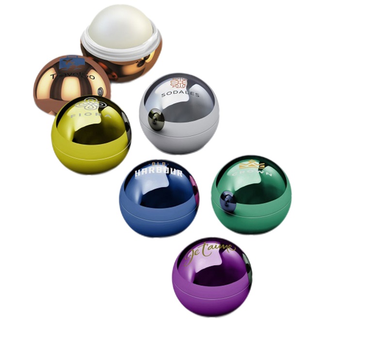 Metallic Lip Balm Ball Moisturizer 5