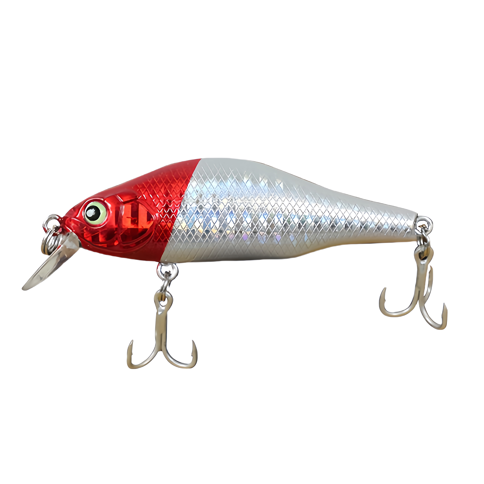 2.76" 0.3oz Japanese Floating Diving Minnow Lure for Saltwater Freshwater Casting 6