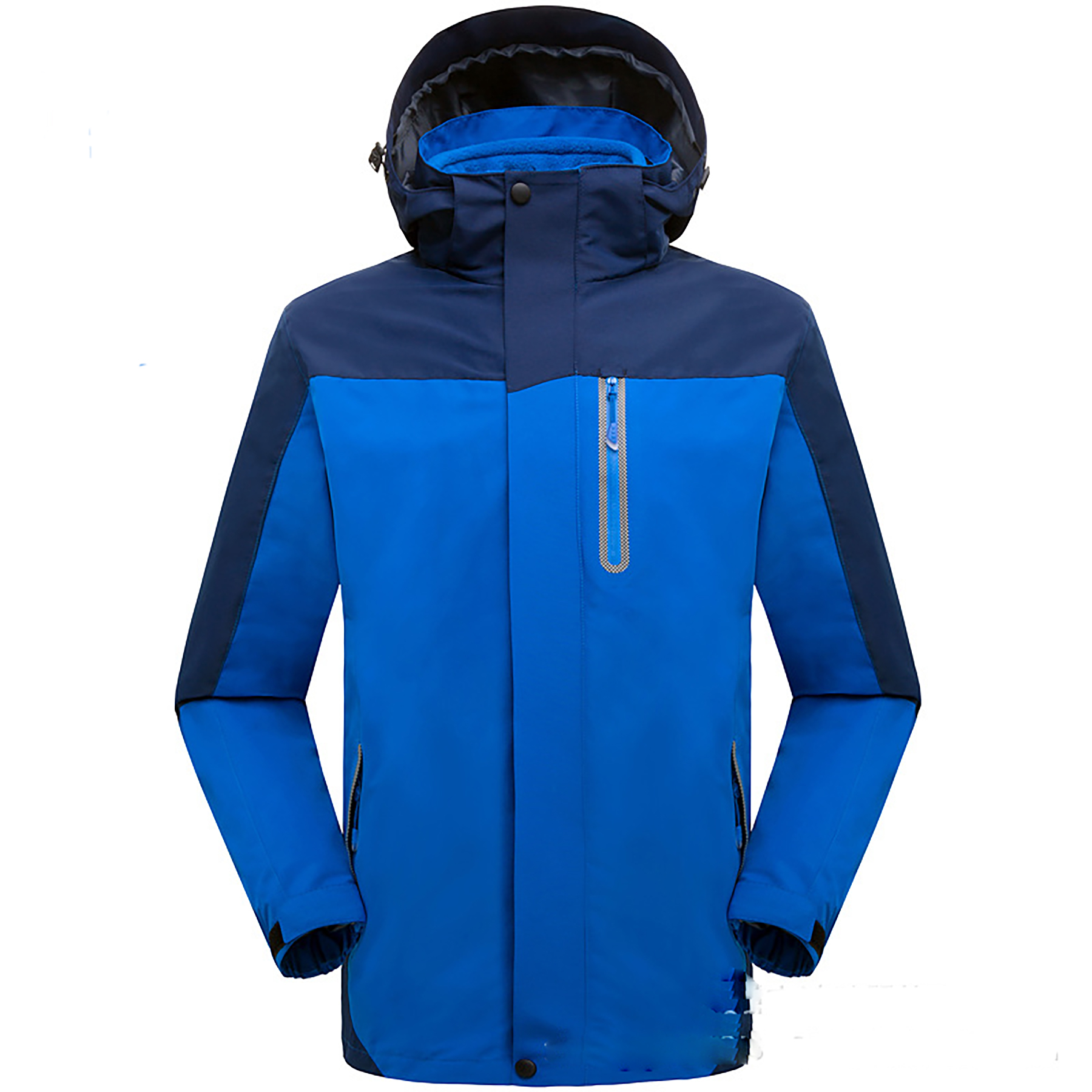 Warm Fleece Winter Jacket with Multi-Pockets 9