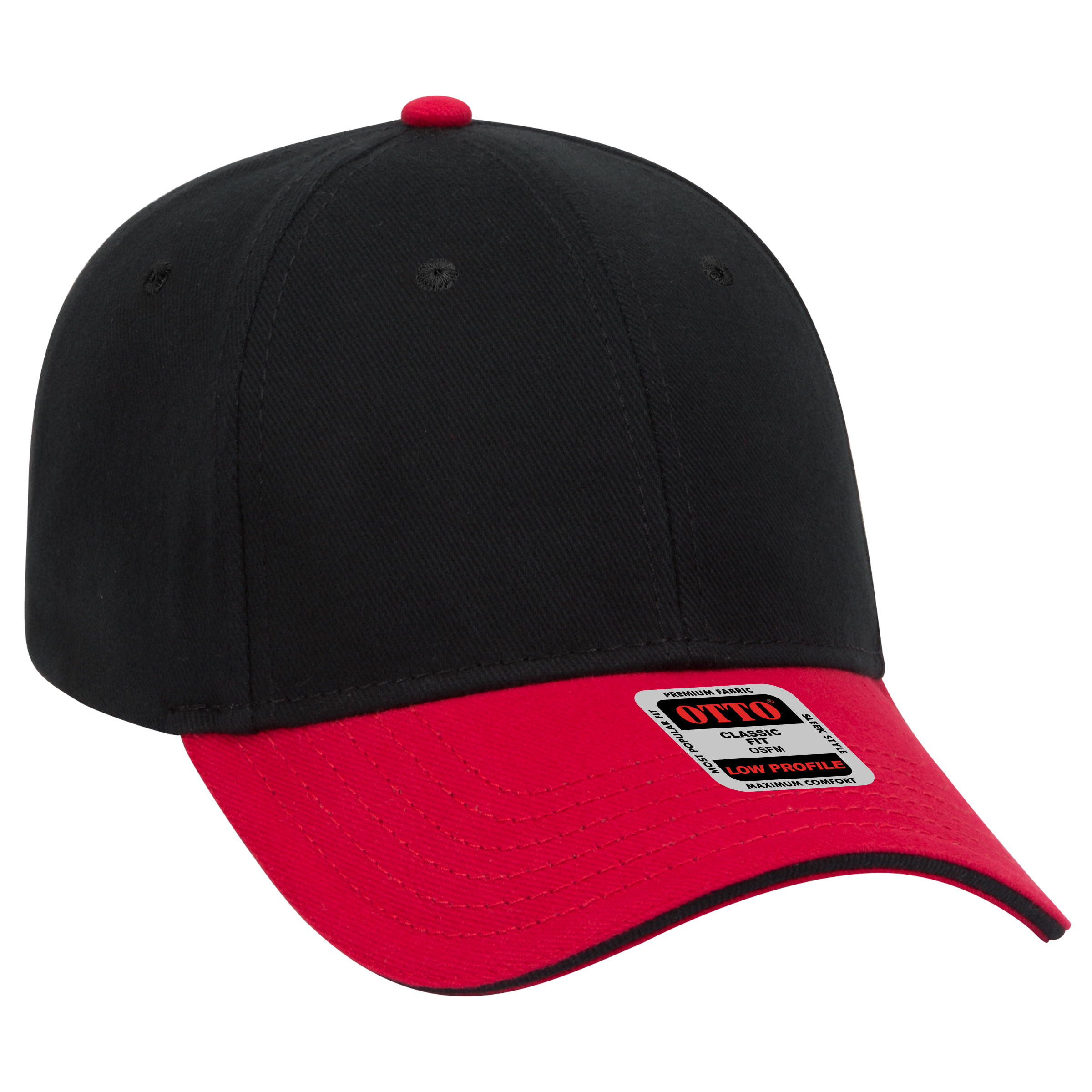 OTTO CAP® 6 Panel Low Profile Baseball Cap 87