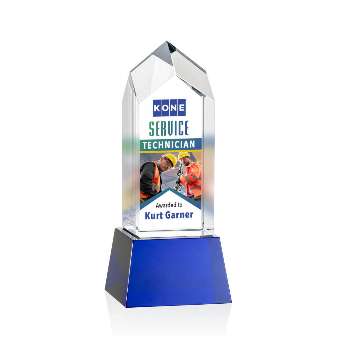Clarington VividPrint™ Award on Base - Blue