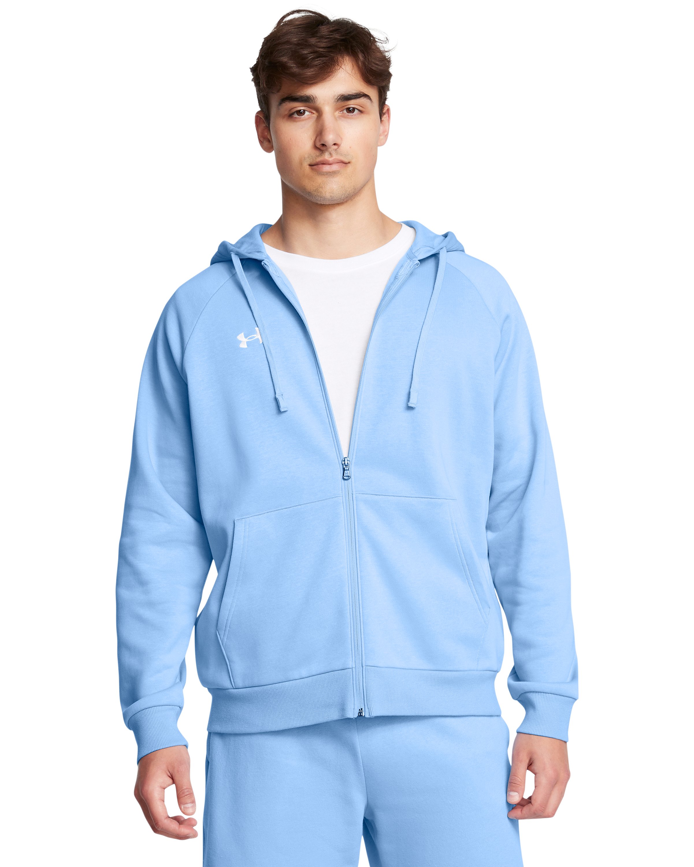 UA Rival Fleece Men's Full-Zip Hoodie 5