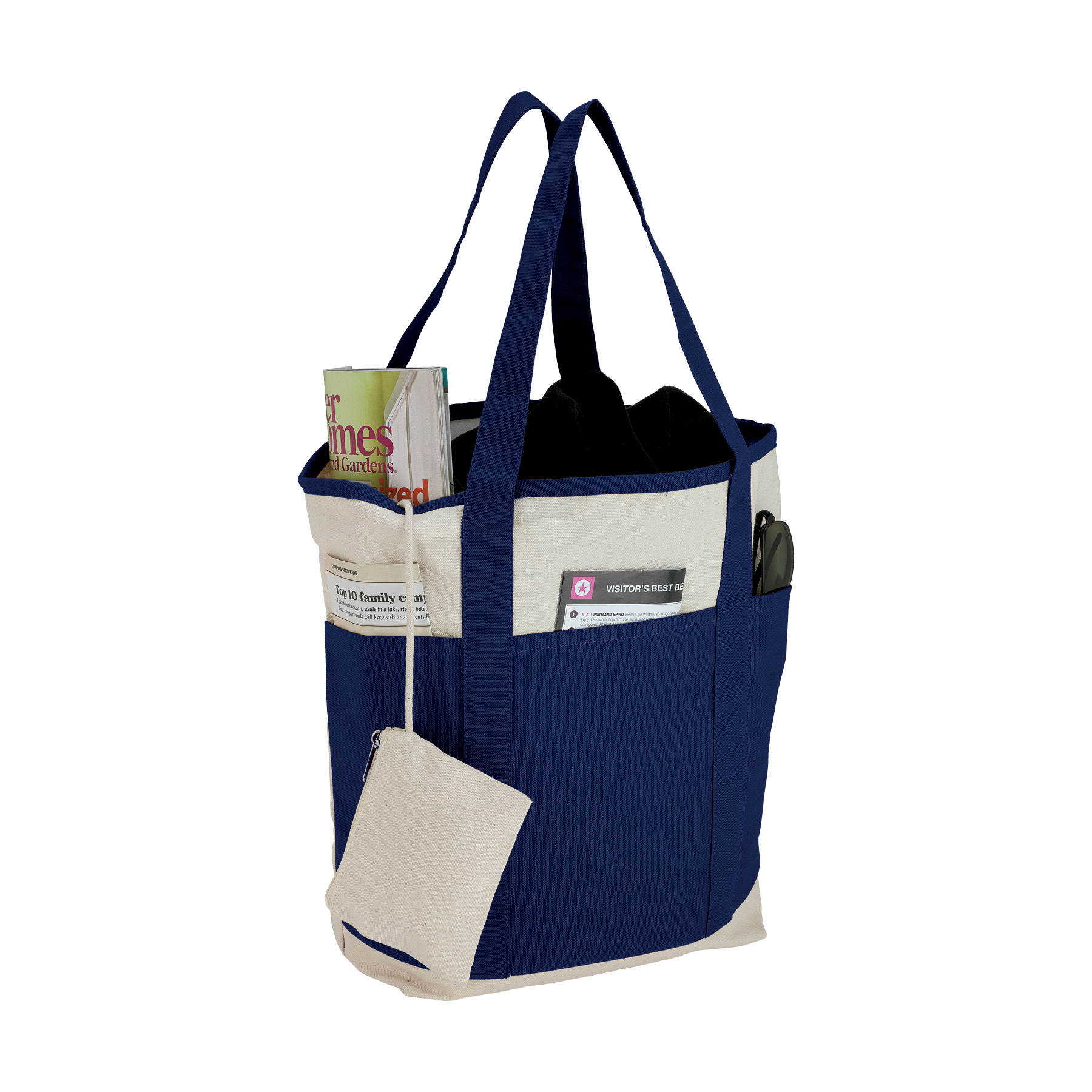 Myrtle Natural Canvas Tote, custom tote bag with logo imprint 4