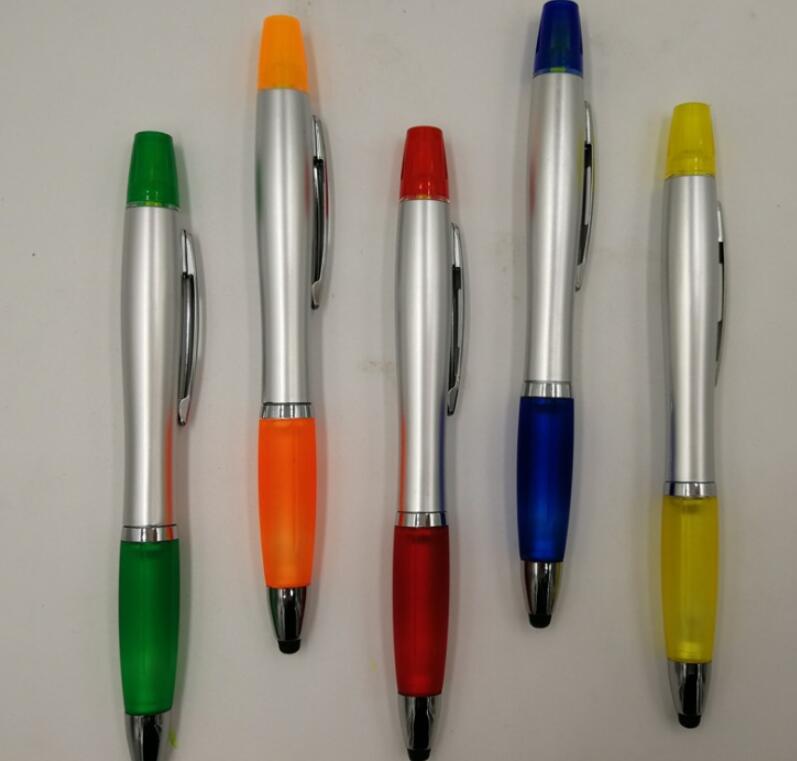 3 In 1 Stylus Highlighter Pen And Ballpoint Pen