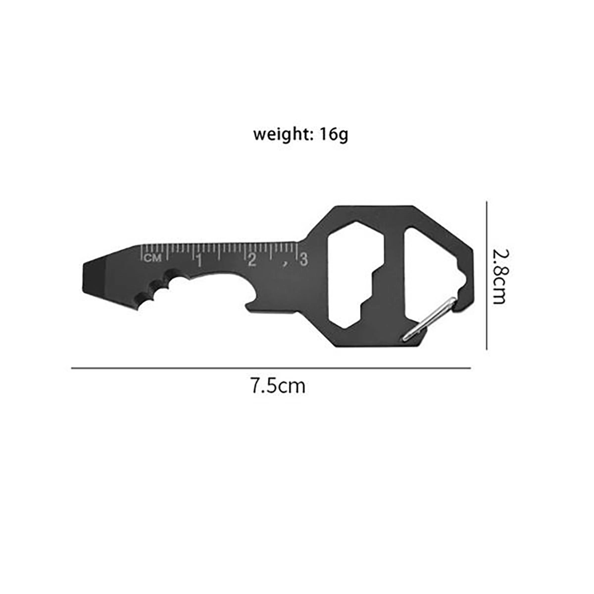 Multi-Function Keychain With Bottle Opener 2