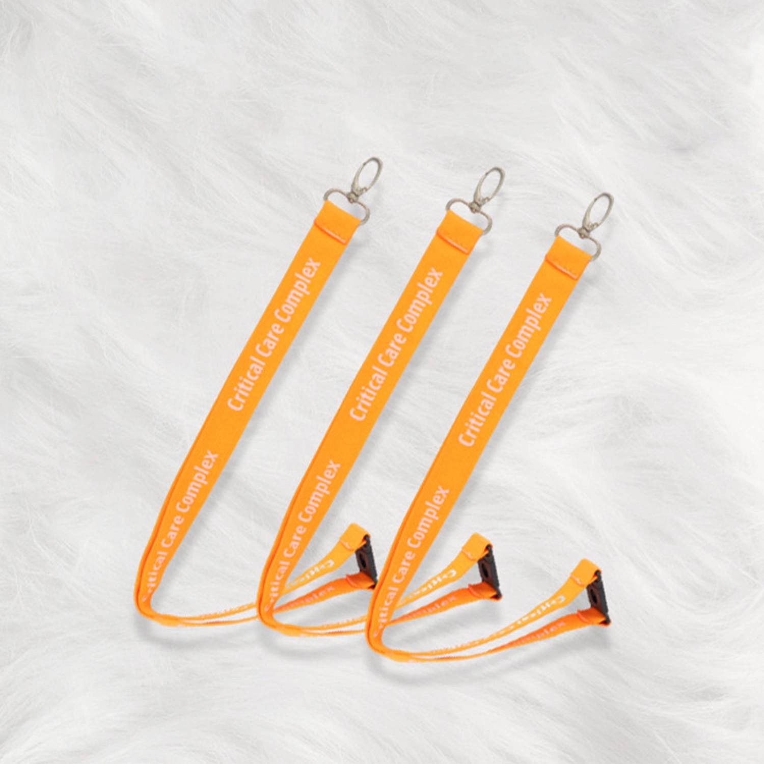 Jacquard Lanyard W/ Oval Hook & Safety Breakaway 4