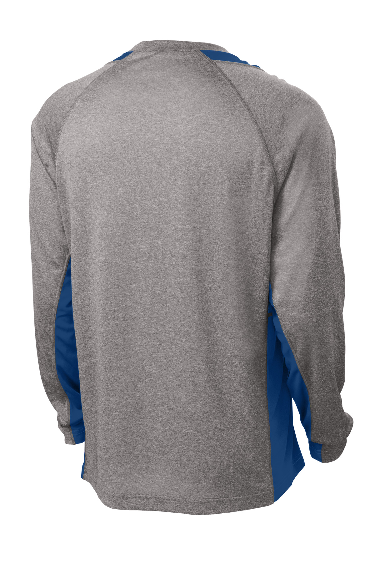 Sport-Tek Long Sleeve Heather Colorblock Contender Tee. ST361LS 29