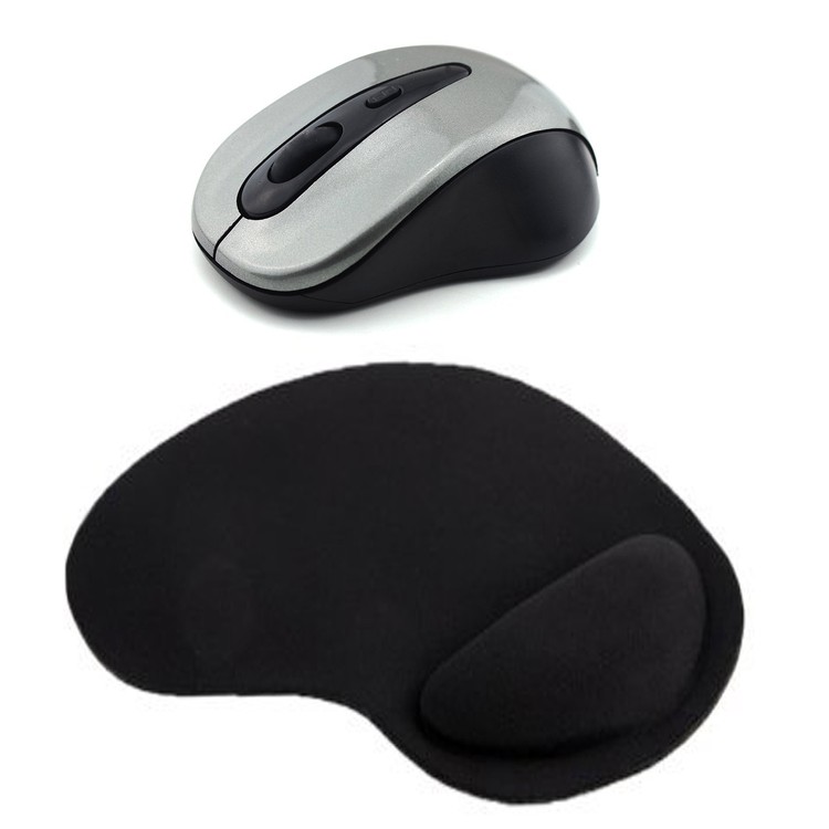 iBank® 2.4GHz Wireless Mouse + Wrist Rest Mouse Pad
