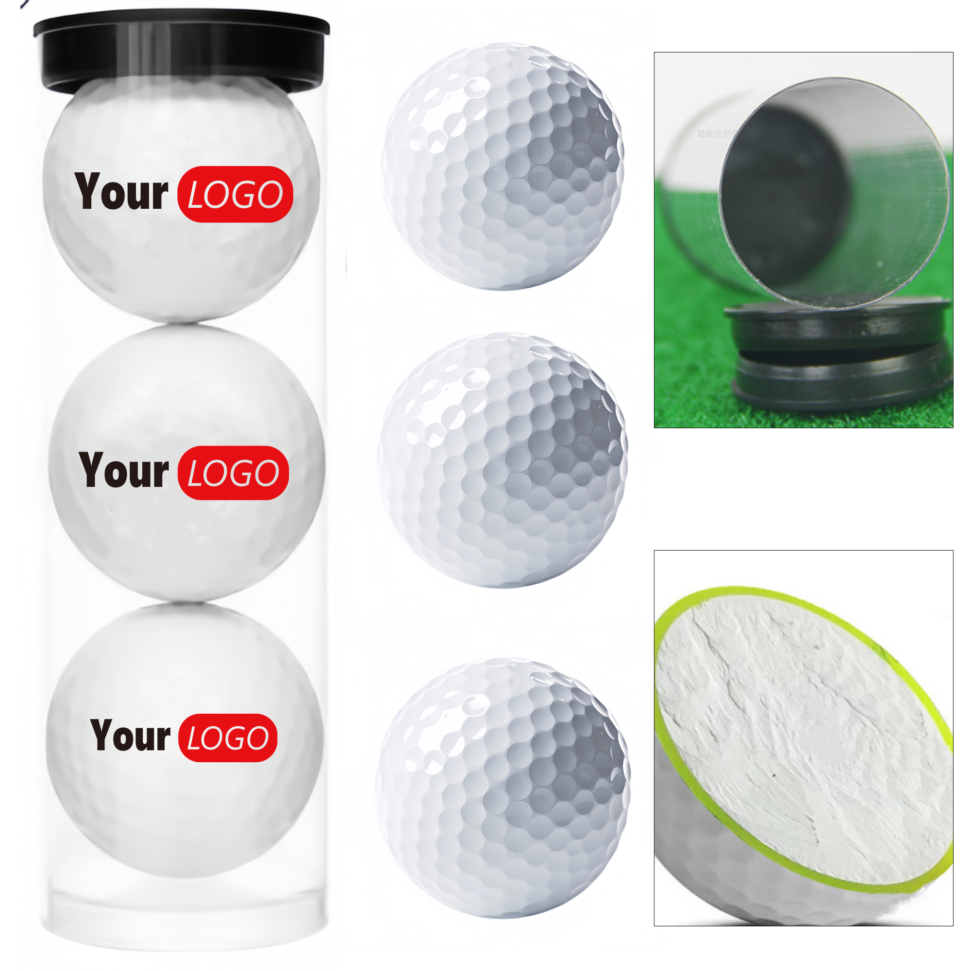 Three-Piece Golf Ball Package 1