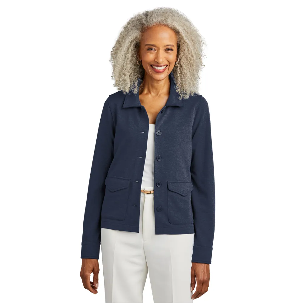 Brooks Brothers(R) Women's Mid-Layer Stretch Button Jacket 5