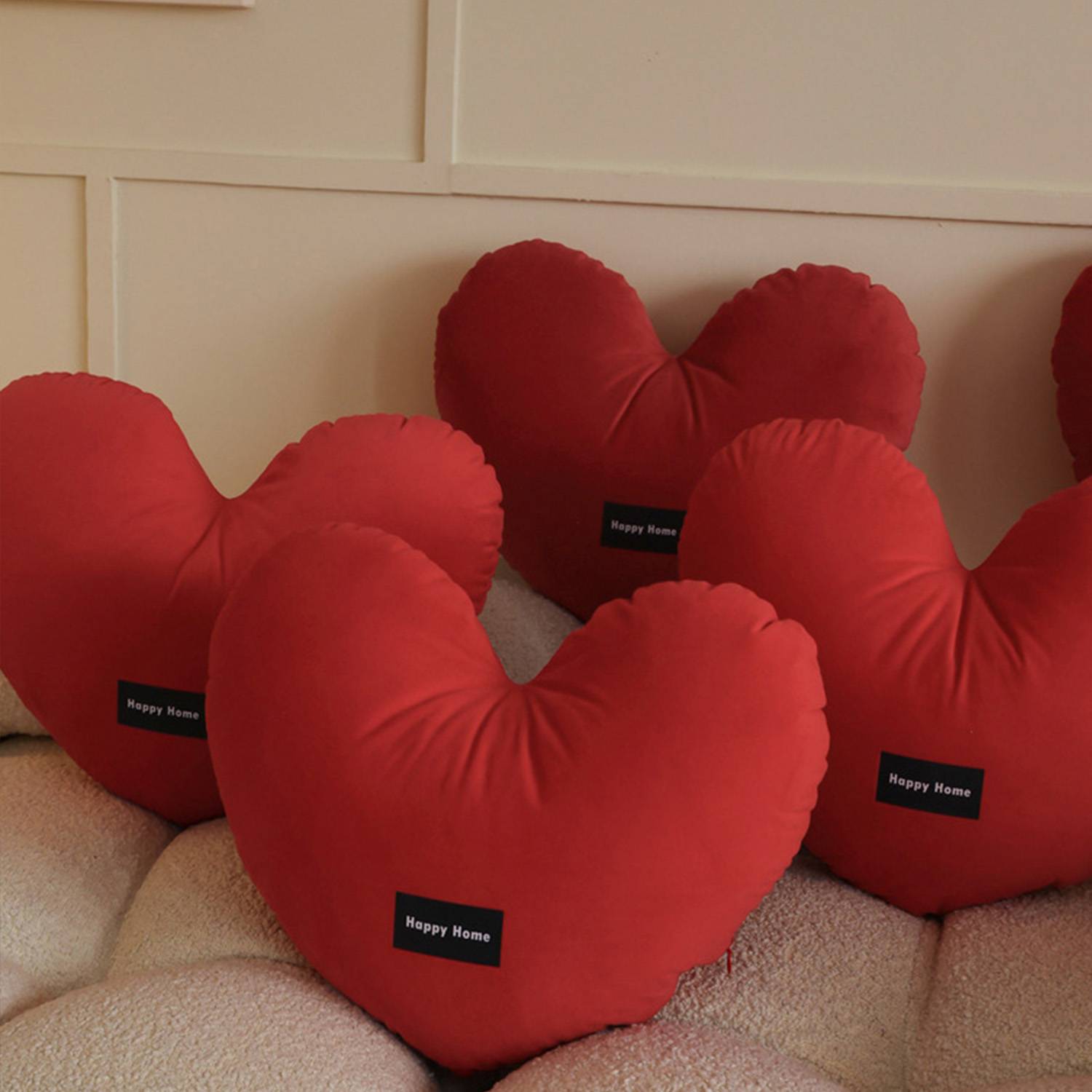 Heart Shaped Sofa Throw Pillow 7