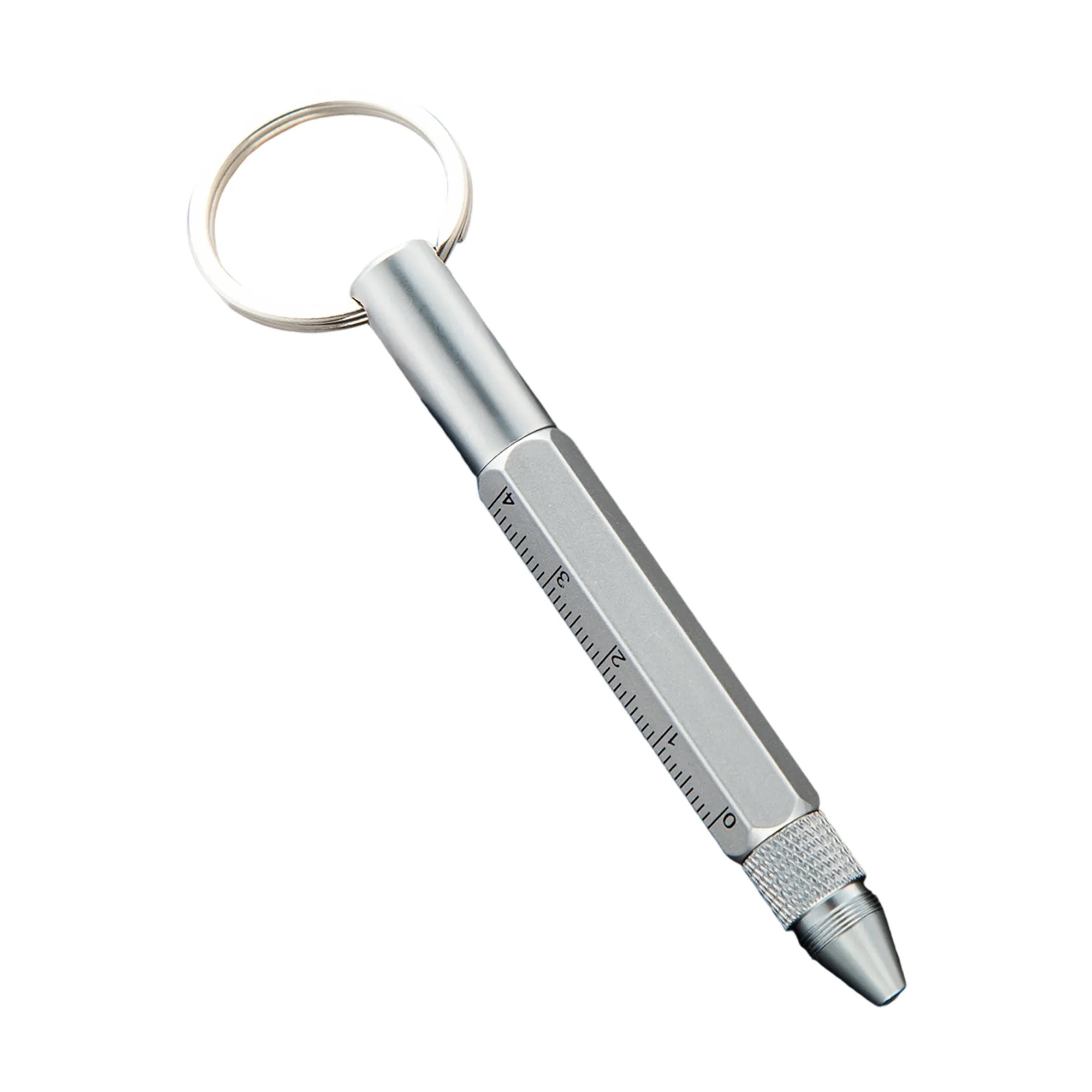 6-in-1 Multi-Tool Pen Keychain with Touch Screen 2