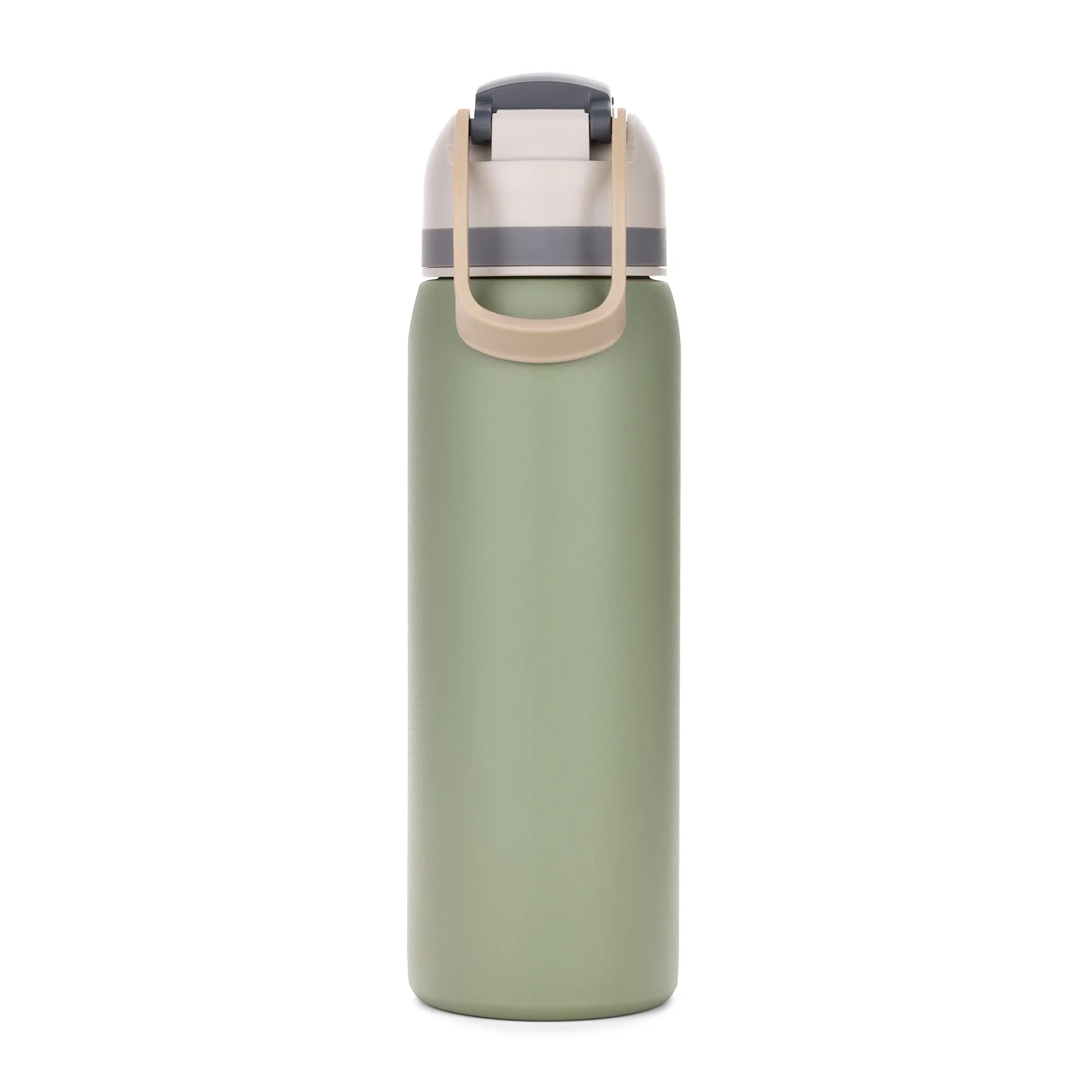 Three-Toned 27oz. Stainless Steel Straw Bottle 3
