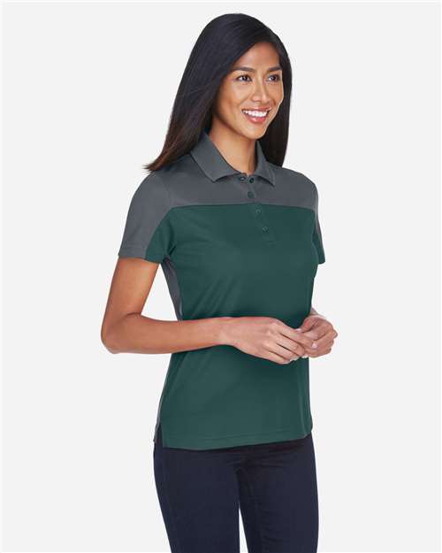 Women's Balance Colorblock Performance Piqué Polo - CE101W 3