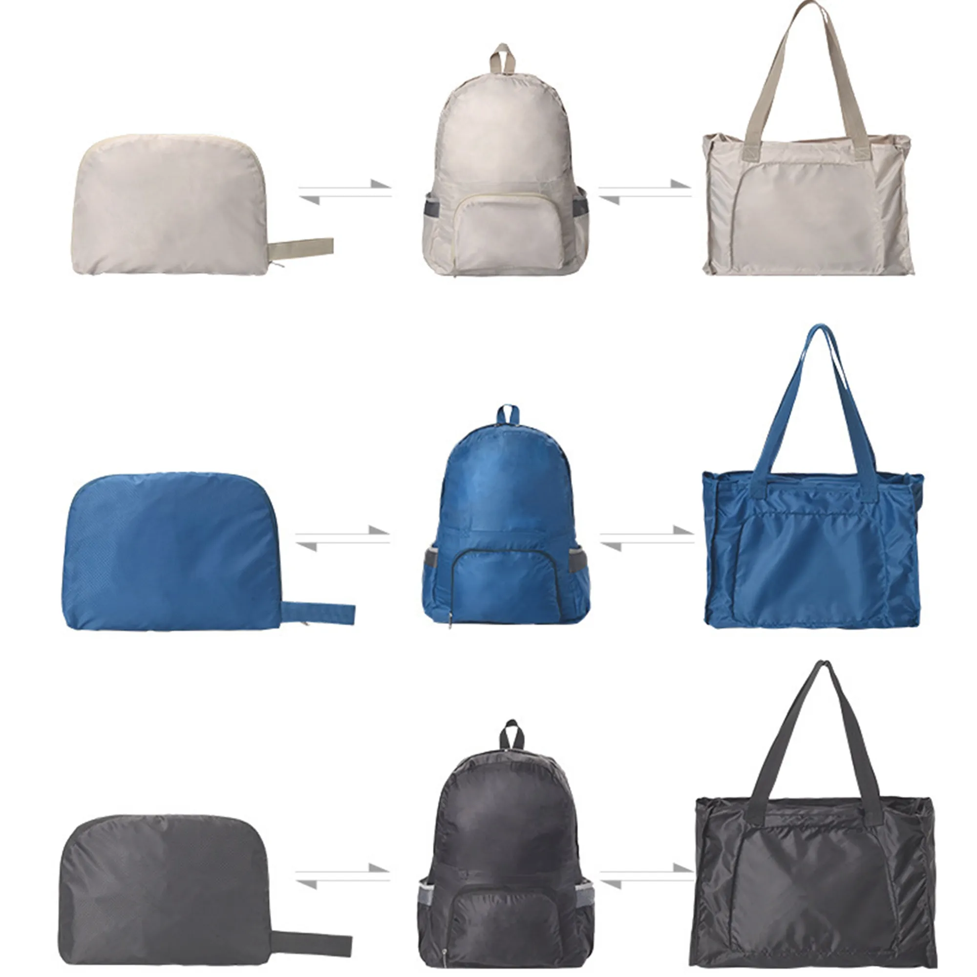 Foldable Waterproof Backpack, Suitable for Travel Camping