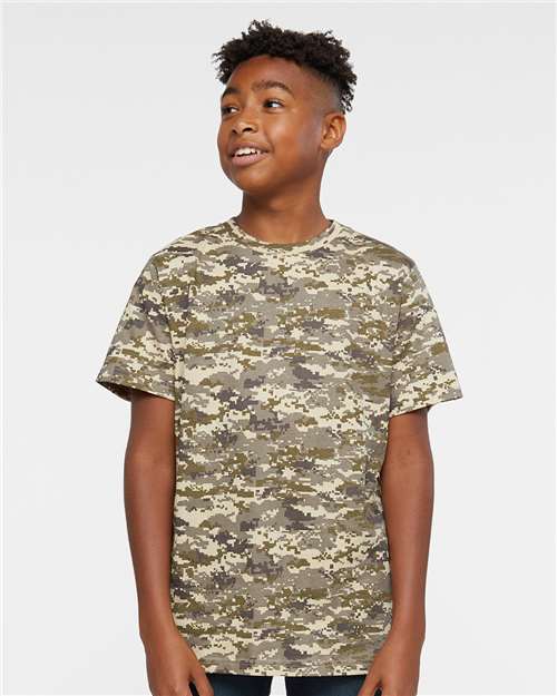 Youth Camouflage T-Shirt - 2207 25