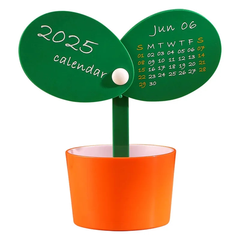 2025 Flower Pot Desk Calendar 6