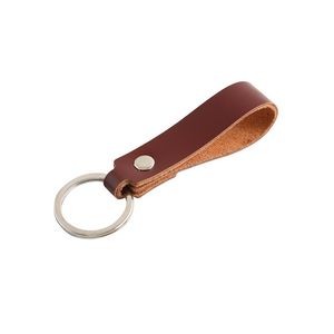 Classic Leather Keychain Ring For Stylish Key Organization 23