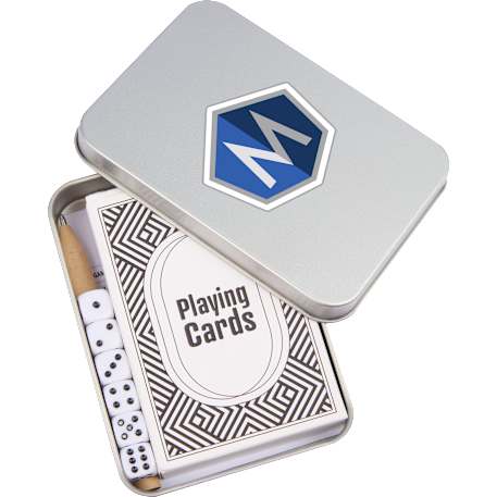 Playing Cards & Dice Game Set 45
