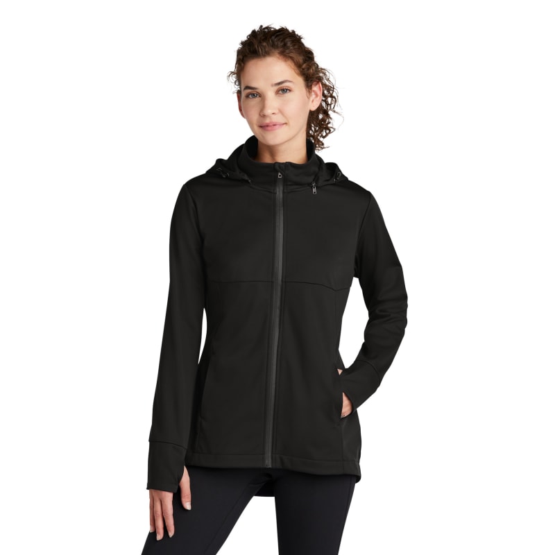 Sport-Tek Women's Hooded Soft Shell Jacket 10
