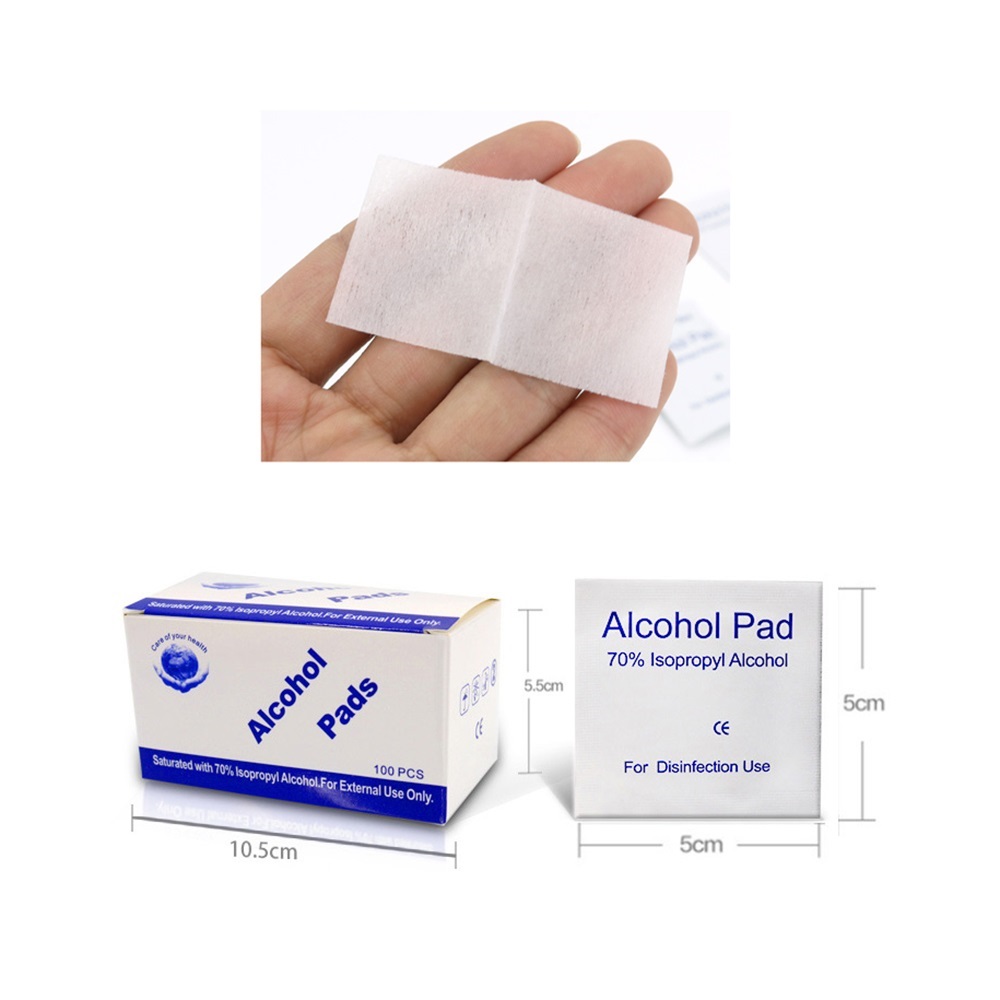 70%-75%Alcohol Disposable Antibacterial Wet Cotton Pads 2