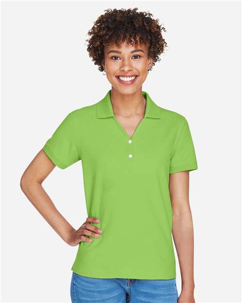 Women's Pima Piqué Polo - D100W 18