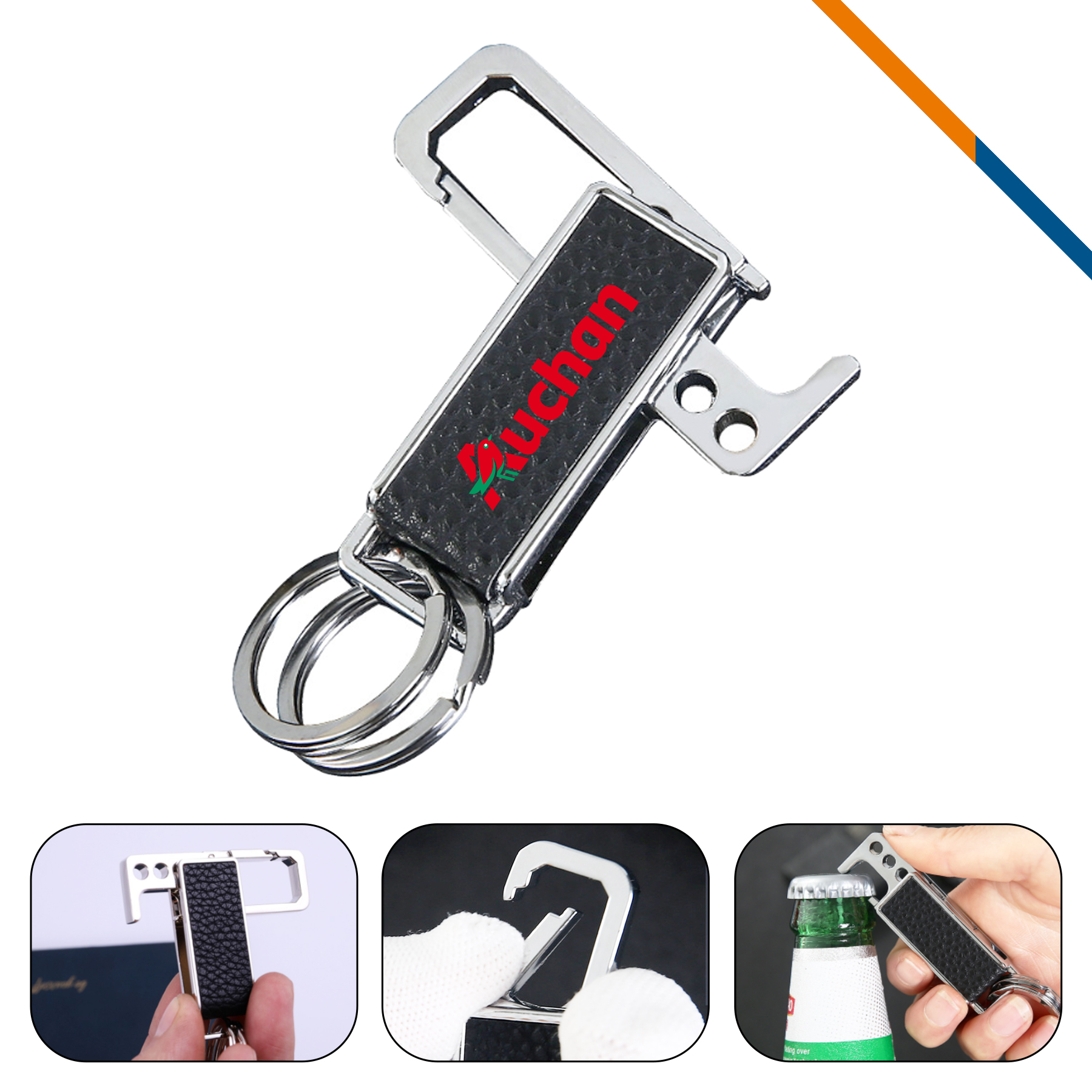 Ruzz 2in1 Metal Keychain 4