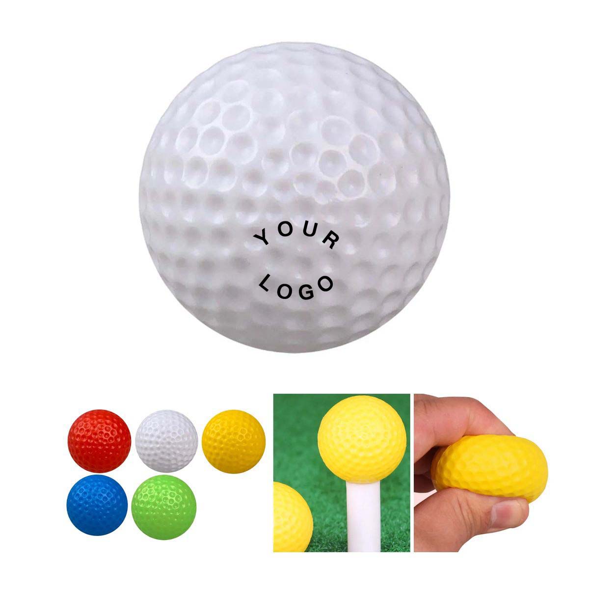 Surlyn Practice Golf Ball with Consistent Flight 1
