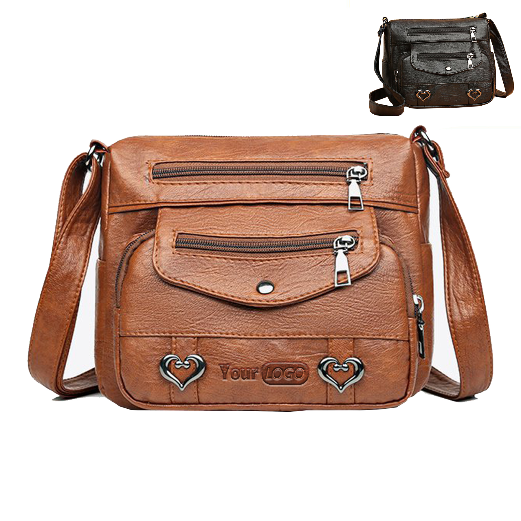 PU Leather Cross-body bag for women 3