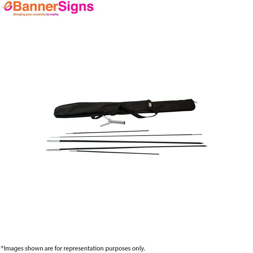 Pinpoint Flag with Cross Base 6