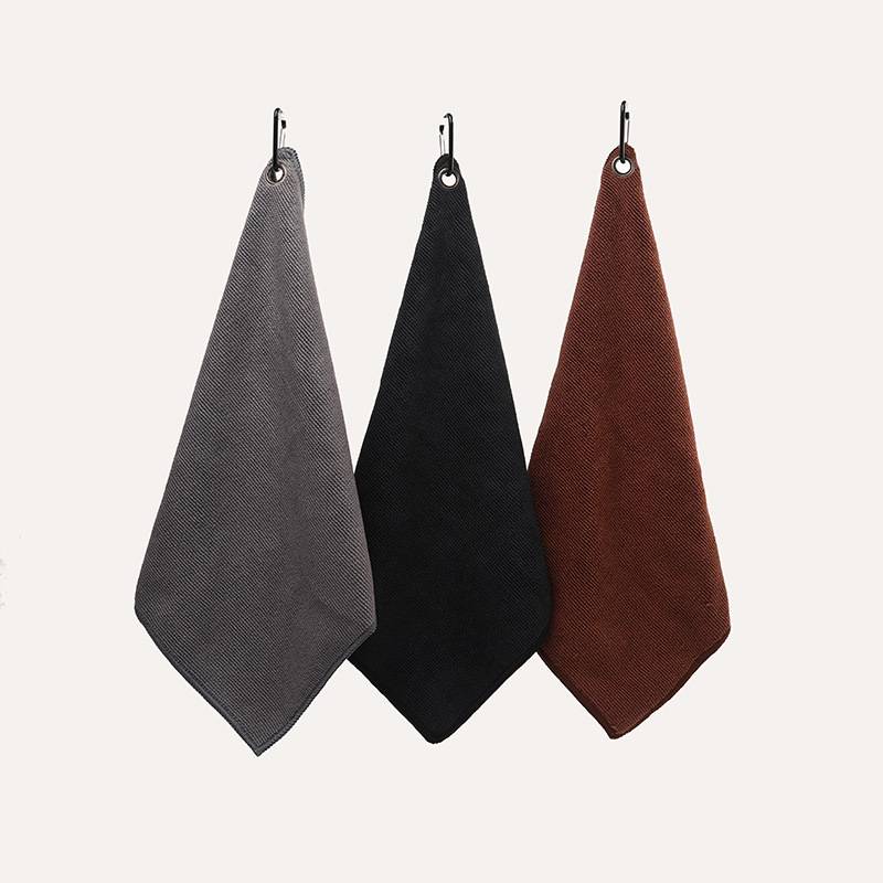 Golf Grommet Hook Towel Soft & Absorbent 5