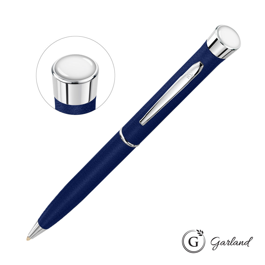 Garland® Tactical Custom Textured Twist Pen - Chrome 6