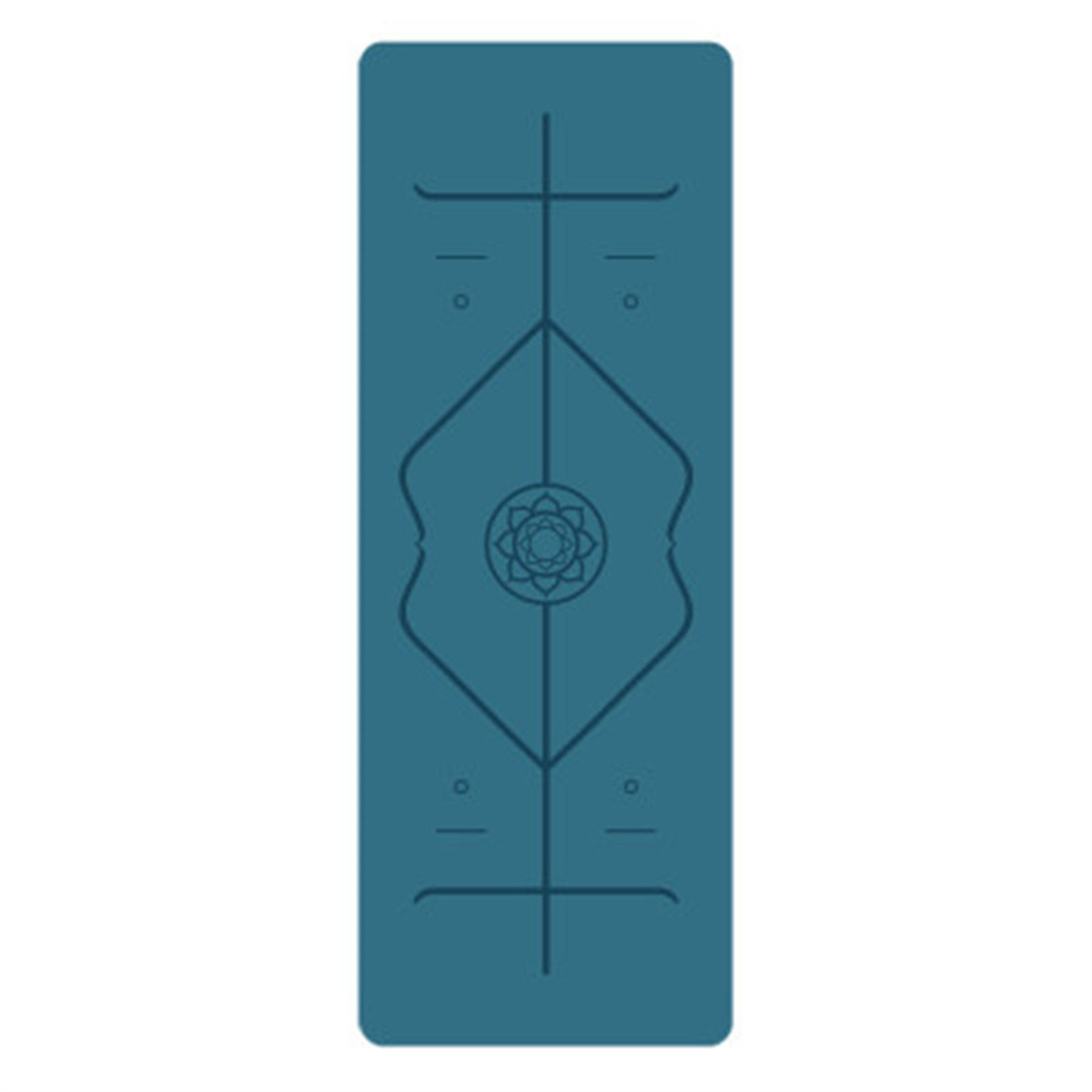 Yoga Posture Line Towel Blanket 4