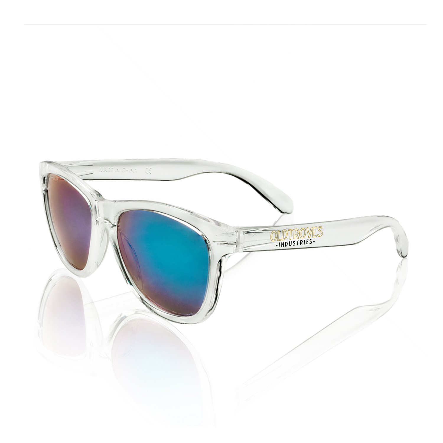 Supernova Mirrored Sunglasses (2 Color Imprint) 8