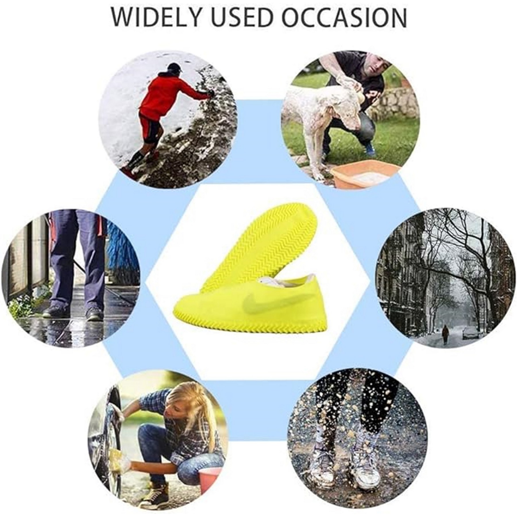 Abrasion-Resistant Silicone Shoe Cover 4