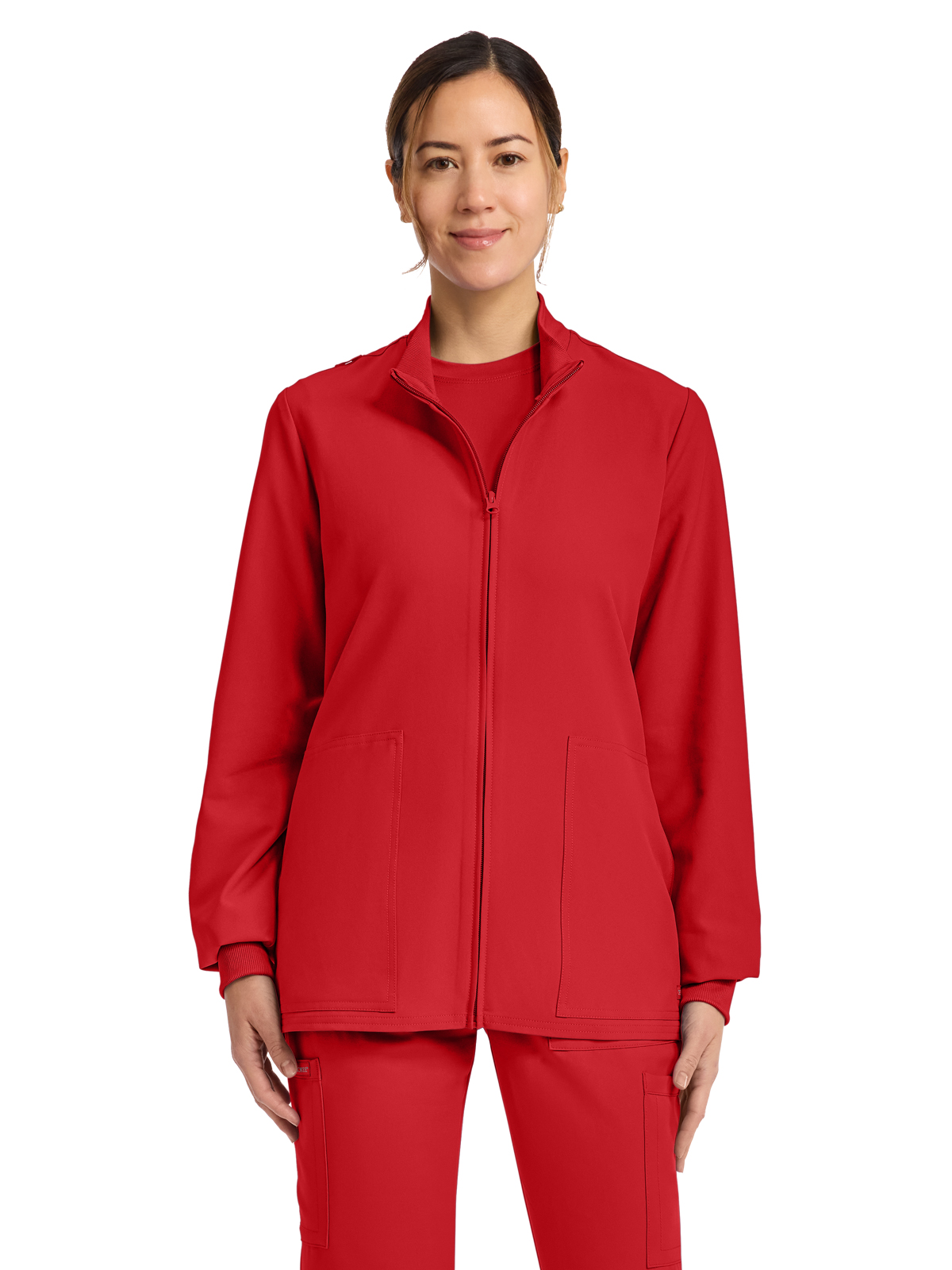 Cherokee - Workwear Originals Ultra - Women's 2-Pocket Zip Up Scrub Jacket 39