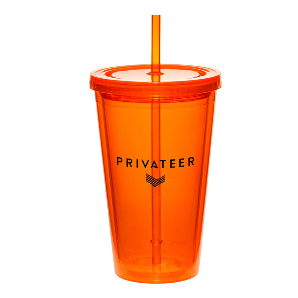 16oz Cup w/Straw 11