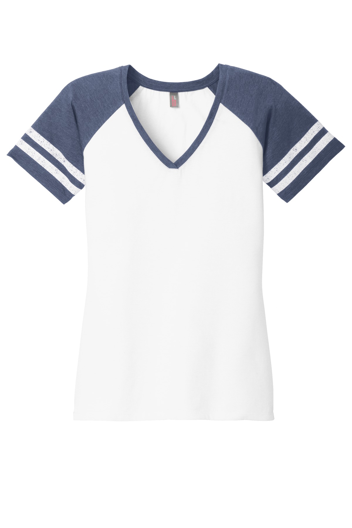 District Women's Game V-Neck Tee. DM476 33