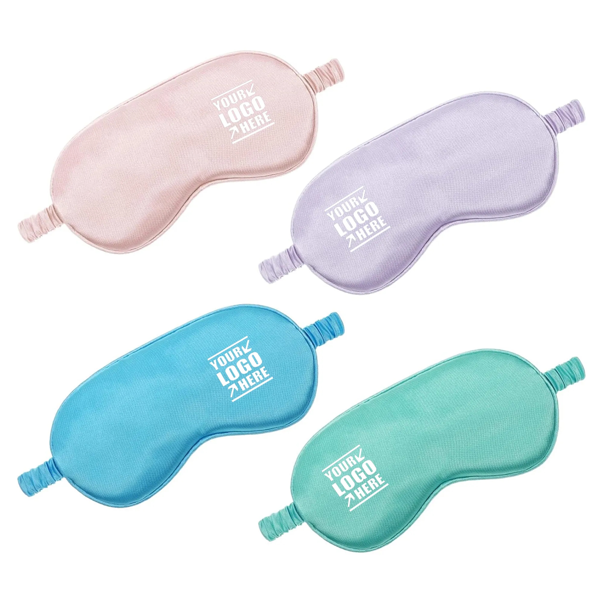 Soft Imitated Silk Eye Mask Blindfold 2