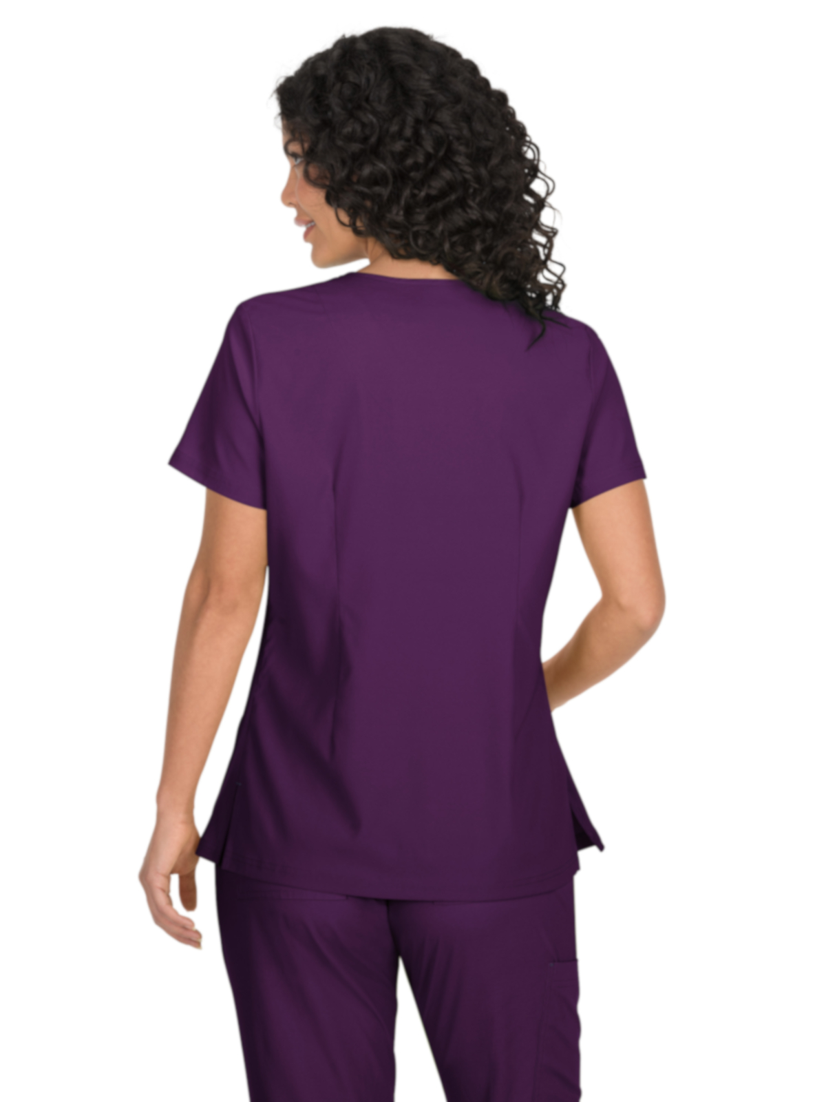 koi - Basics - Women's Four-Pocket Mock-Wrap Neck Katie Top 30