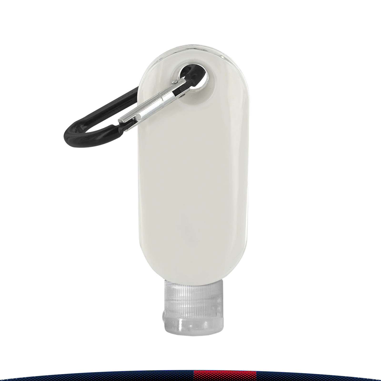 1.9 oz. Seth Clear Bottle SPF 30 Sunscreen with Carabiner 9