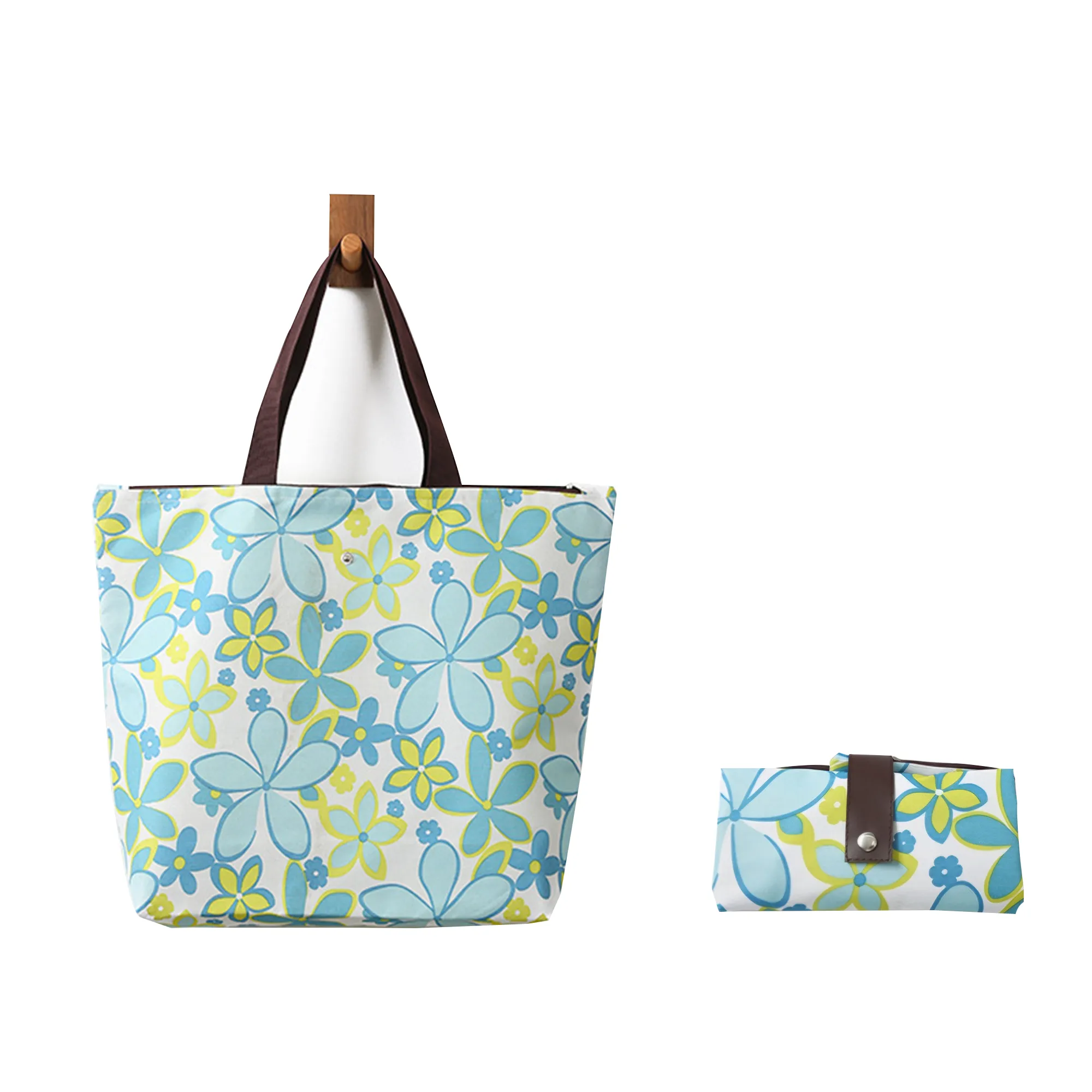 Foldable Oxford Cloth Shopping Bag, custom tote bag with logo imprint 5