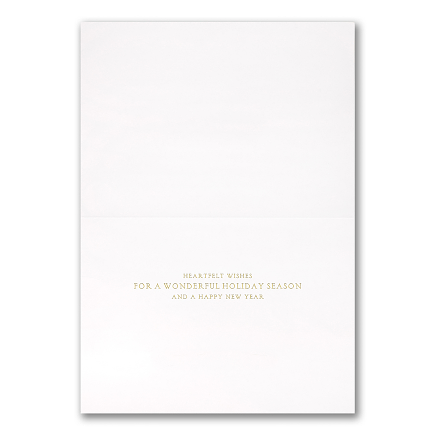 Happy Holidays Gold Card 3