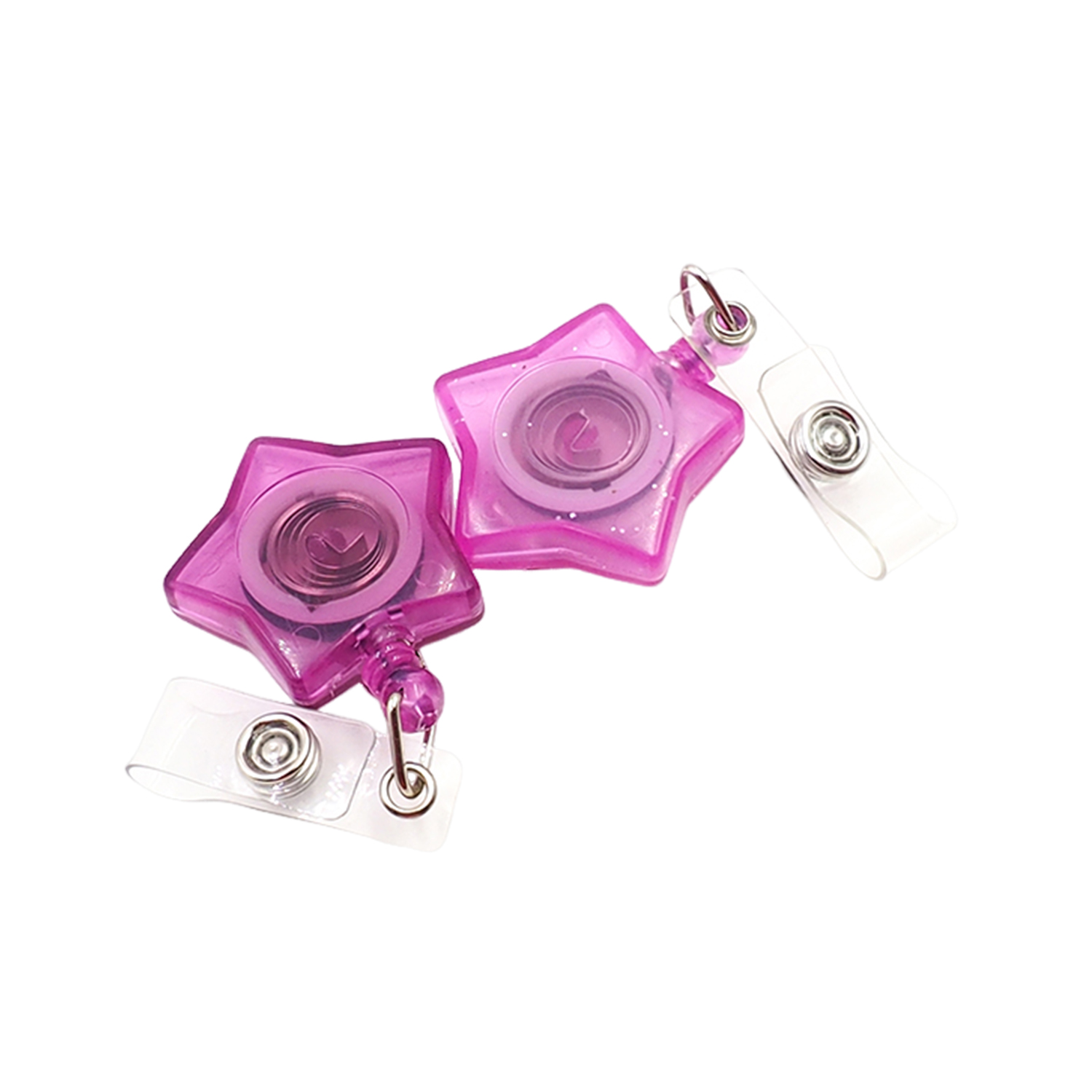 Retractable Star Shape Badge Reel 4