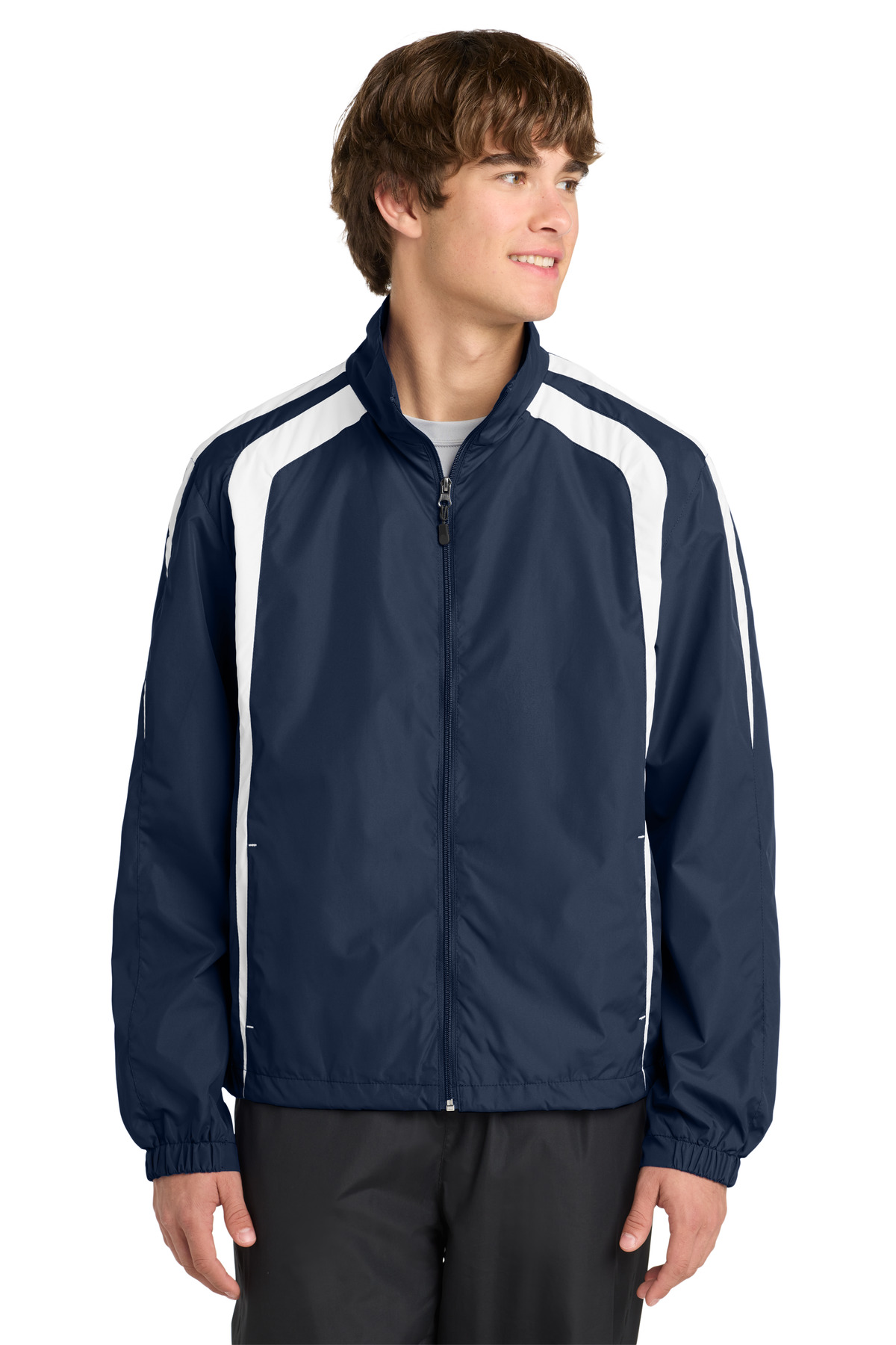 Sport-Tek Colorblock Raglan Jacket. JST60 36