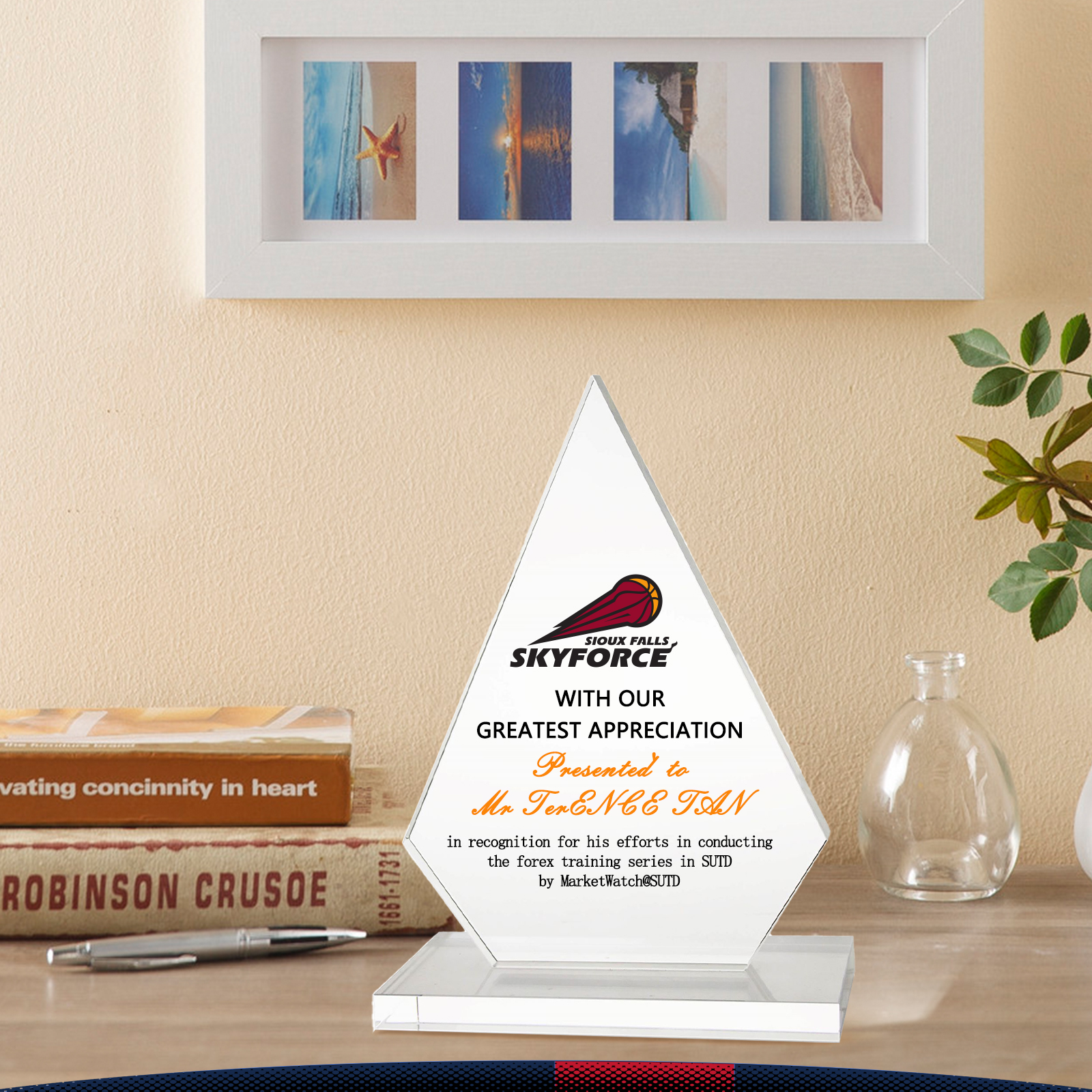 Dorti Summit Crystal Award 4