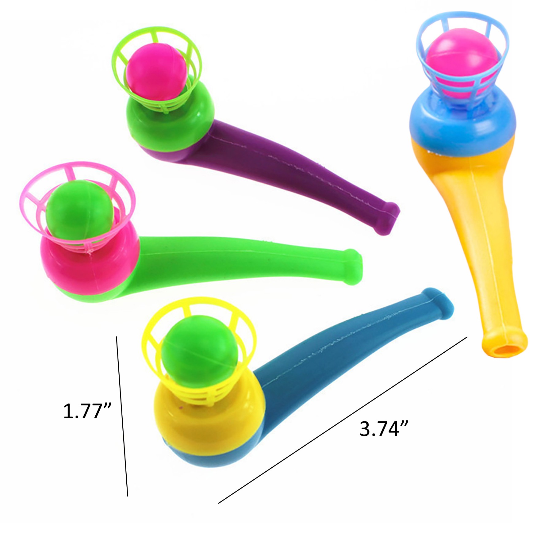 Floating Blow Pipe Balls for Kids 2