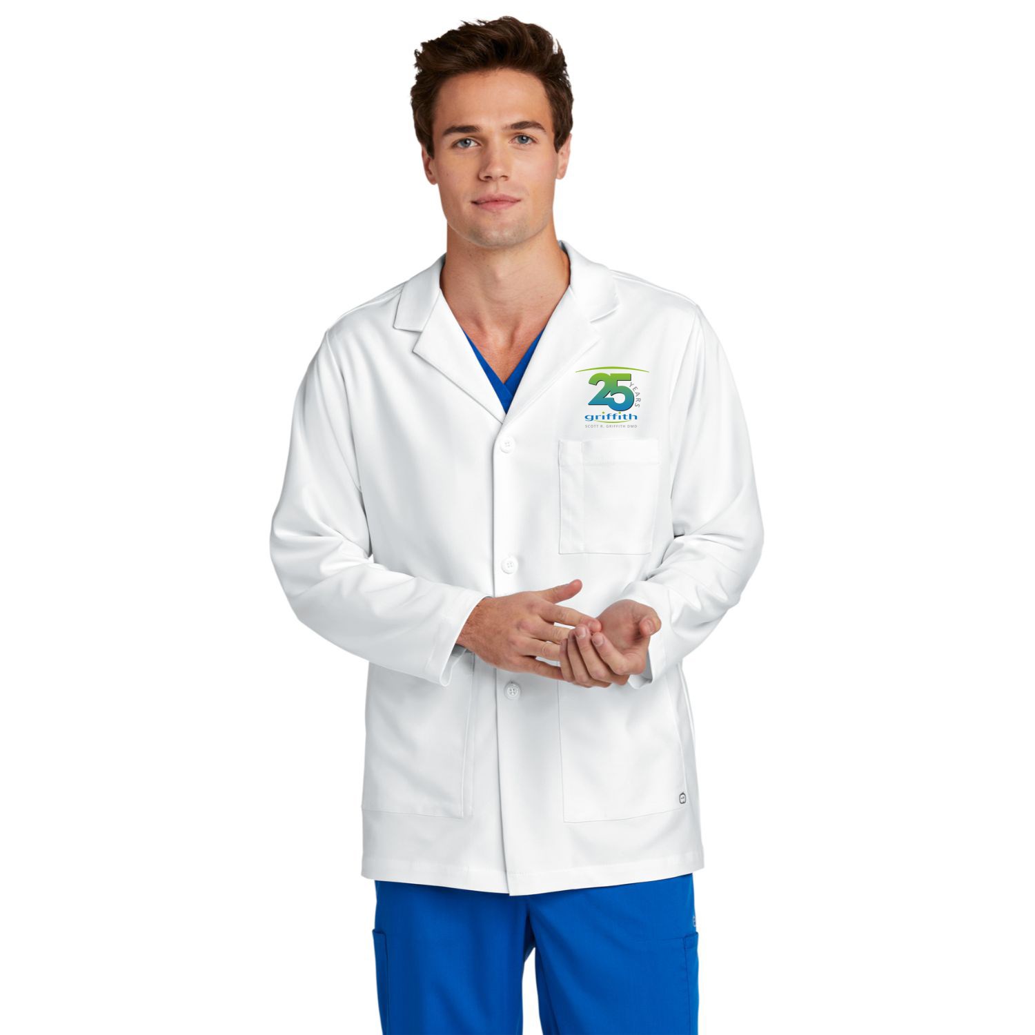 WonderWink® Men's Consultation Lab Coat 1
