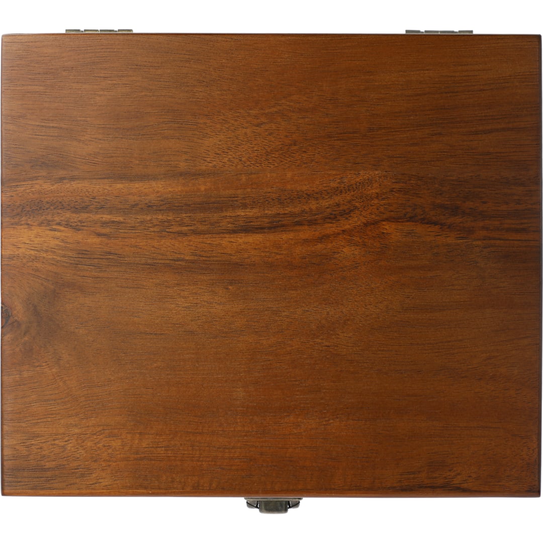Graze Wood and Metal Wine Set 55