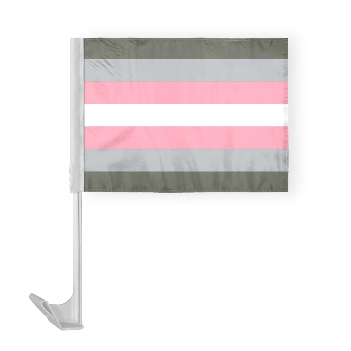 12 " x 16 " ePoly Demigirl Economy Car Flag 2
